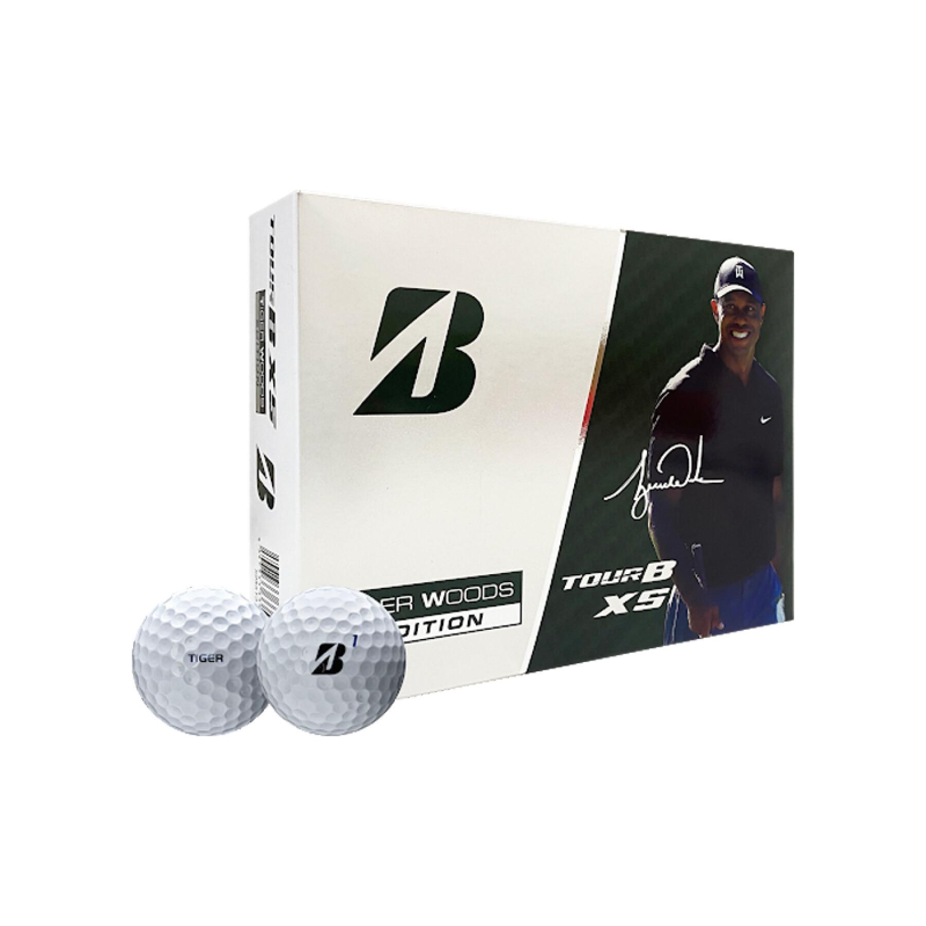 Balles de golf Bridgestone Tour B XS Tiger Edition