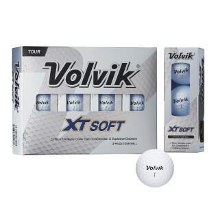 Lots de 3 balles de golf Volvik XT soft urethane 12 balls