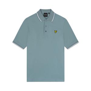 sp1524vog-x164-polo-lyle-scott-tipped-slate-blue-white