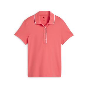 629245-03-polo-femme-puma-cloudspun-bridges-red