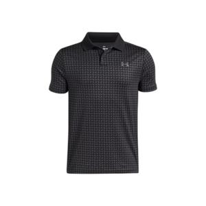 1377349-004-polo-imprime-enfant-under-armour-performance-black-castlerock-castlerock