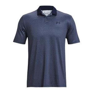 1377377-411-polo-imprime-under-armour-perf-3-0-bleu-navy-bleu-navy-rouge-venom