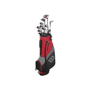 wgg150005-kit-de-golf-pour-gaucher-wilson-pro-staff-sgi-graphite-1-2-rouge-noir-gris-tu